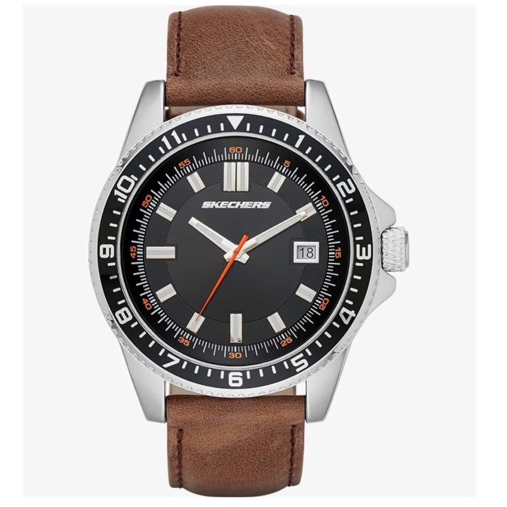 Skechers Men's Longfellow Quartz Three-Hand Date Watch